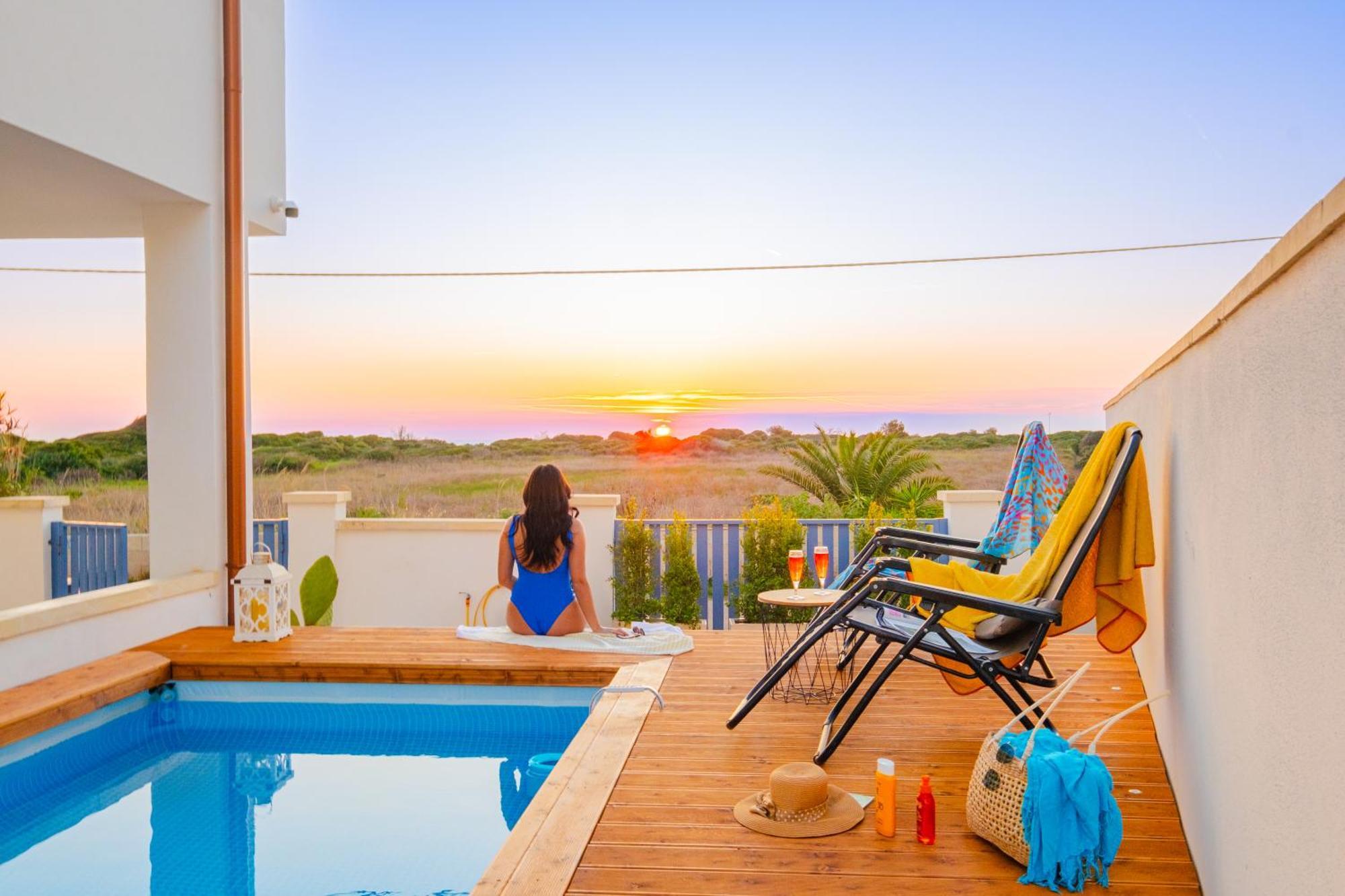 Villette Lux Fronte Spiaggia - Торре-Палі Екстер'єр фото